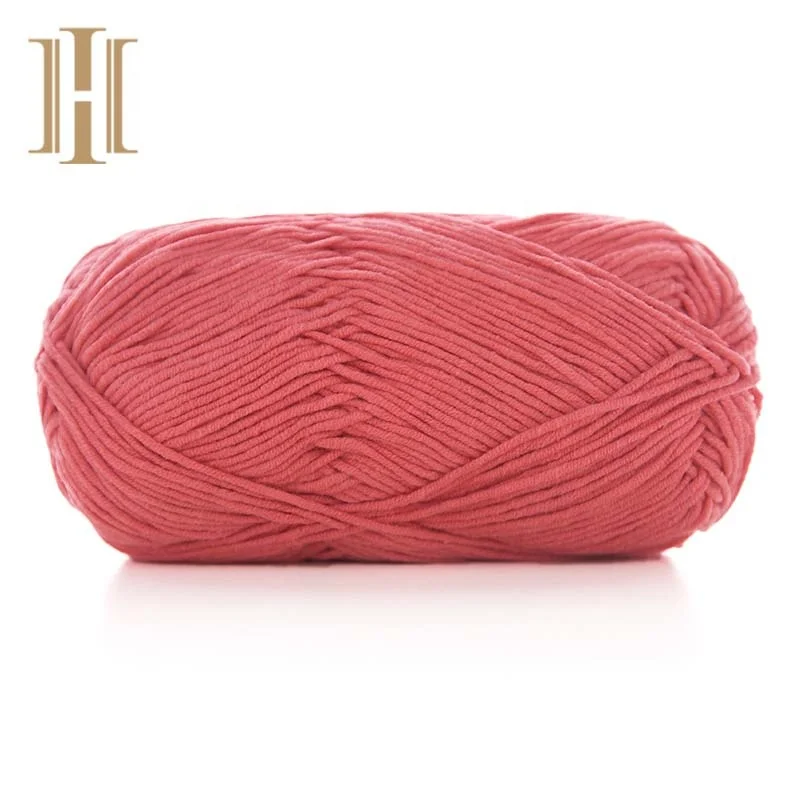 60 хлопок 40 акрил СМЕШАННЫЕ Fingering вес высокое качество вязание крючком Пряжа