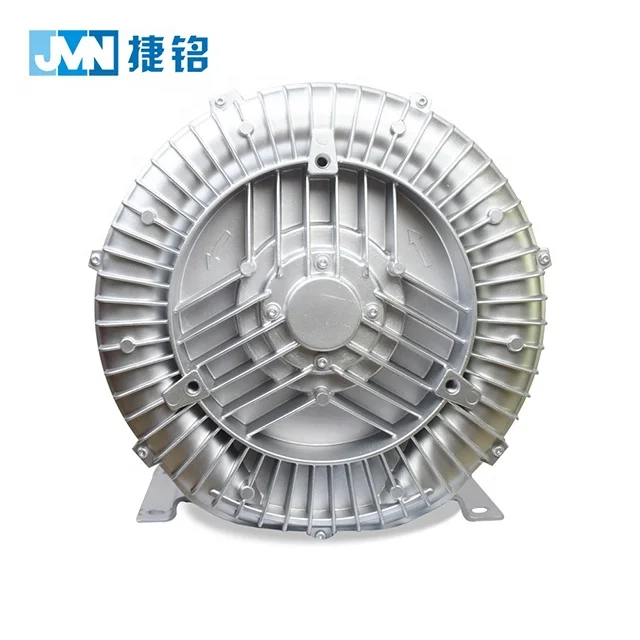 Factory direct 4kw 5.5HP three phase side channel vacuum blower dust removal exhaust fan