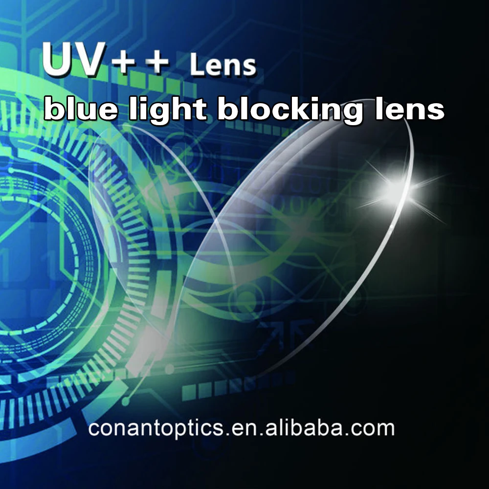 Digital office progressive lenses uv++ blue block optical lens