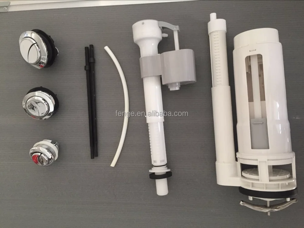 Sanitary Ware Spare Parts WC Toilet Parts Grey Color Flush Valve