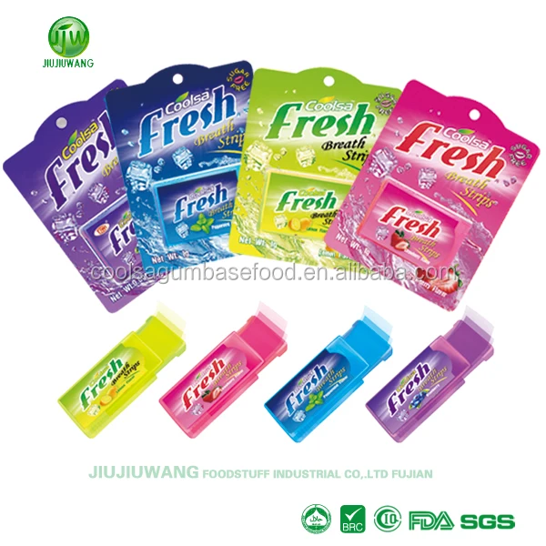 
 Без сахара устные Mintly дыхание полосы/поддержка свежее дыхание: 24pcs-per пакет  