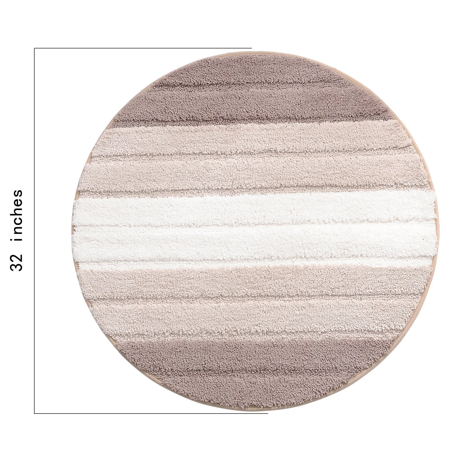 Best sale 100% polyester round shaped waterproof indoor carpet