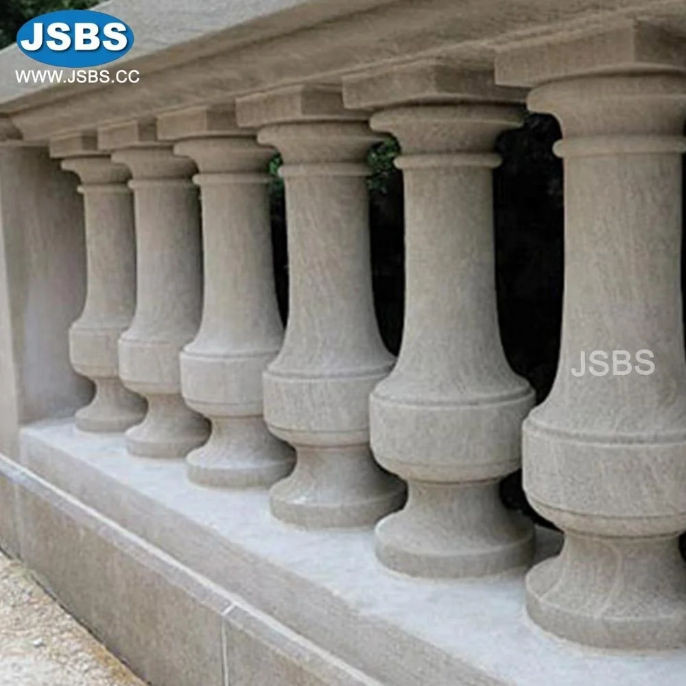 Design Cheap Outdoor Decorative Marble Parapet Stone Handrail