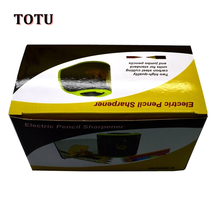Электрическая точилка для карандашей с двойным отверстием и питанием от USB