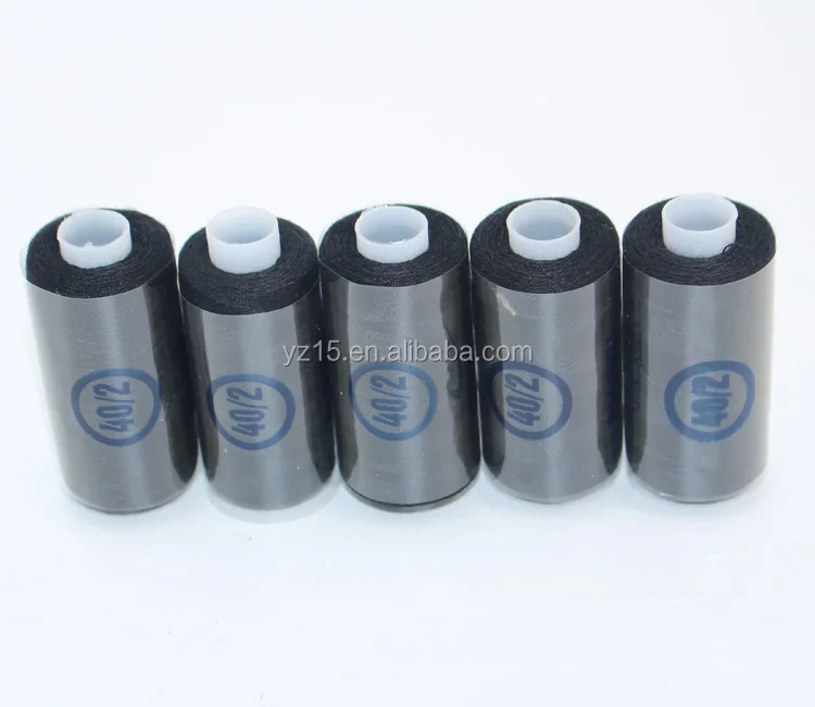 Factory Directly Dyeing hilos de coser 100% Spun Polyester Sewing Thread Wholesale 40/2