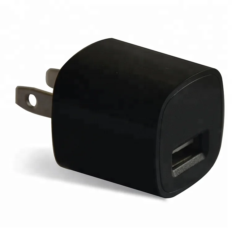 US plug 5V 1A mini mobile phone travel USB wall charger power adaptor