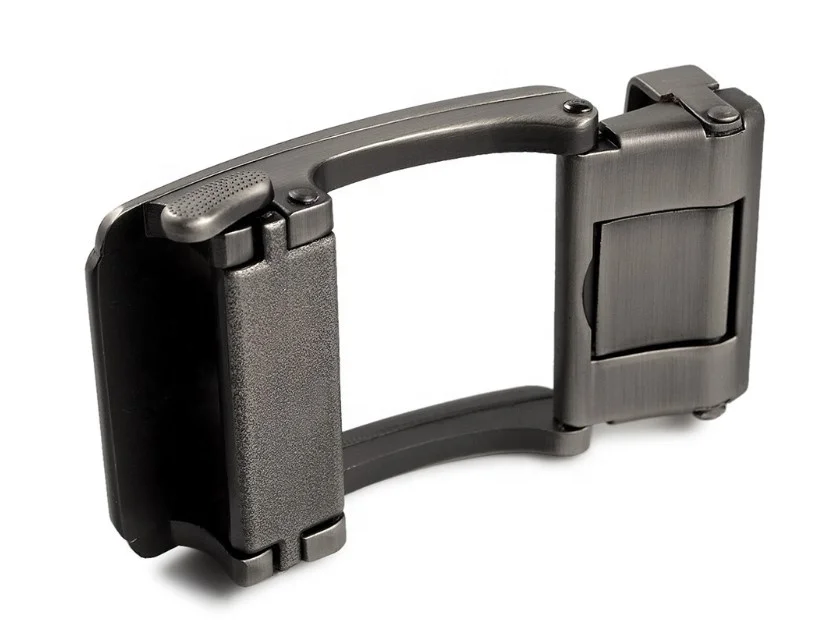 Custom New Fashion Ratchet Leather Belt Removable Buckle with Pin