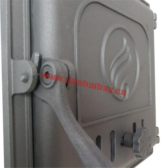 
Best european style popular cast iron wood stove door 