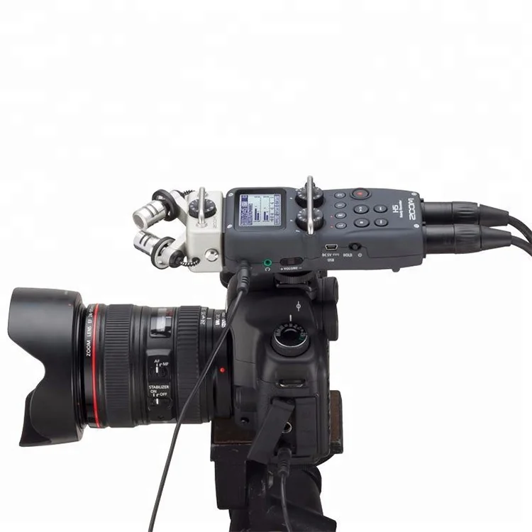 ZOOM H5 professional handheld digital recorder Four-Track Portable Recorder H4N upgraded version Recording pen