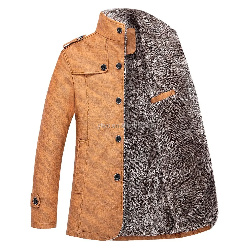 Оптовая продажа PU куртки Лучшее качество 2015 Новый стиль Мужская кожаная куртка