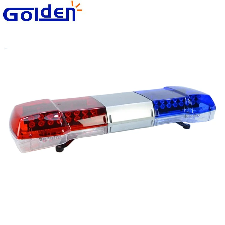 Legion fit 48inch high power police led warning strobe emergency lightbar with siren