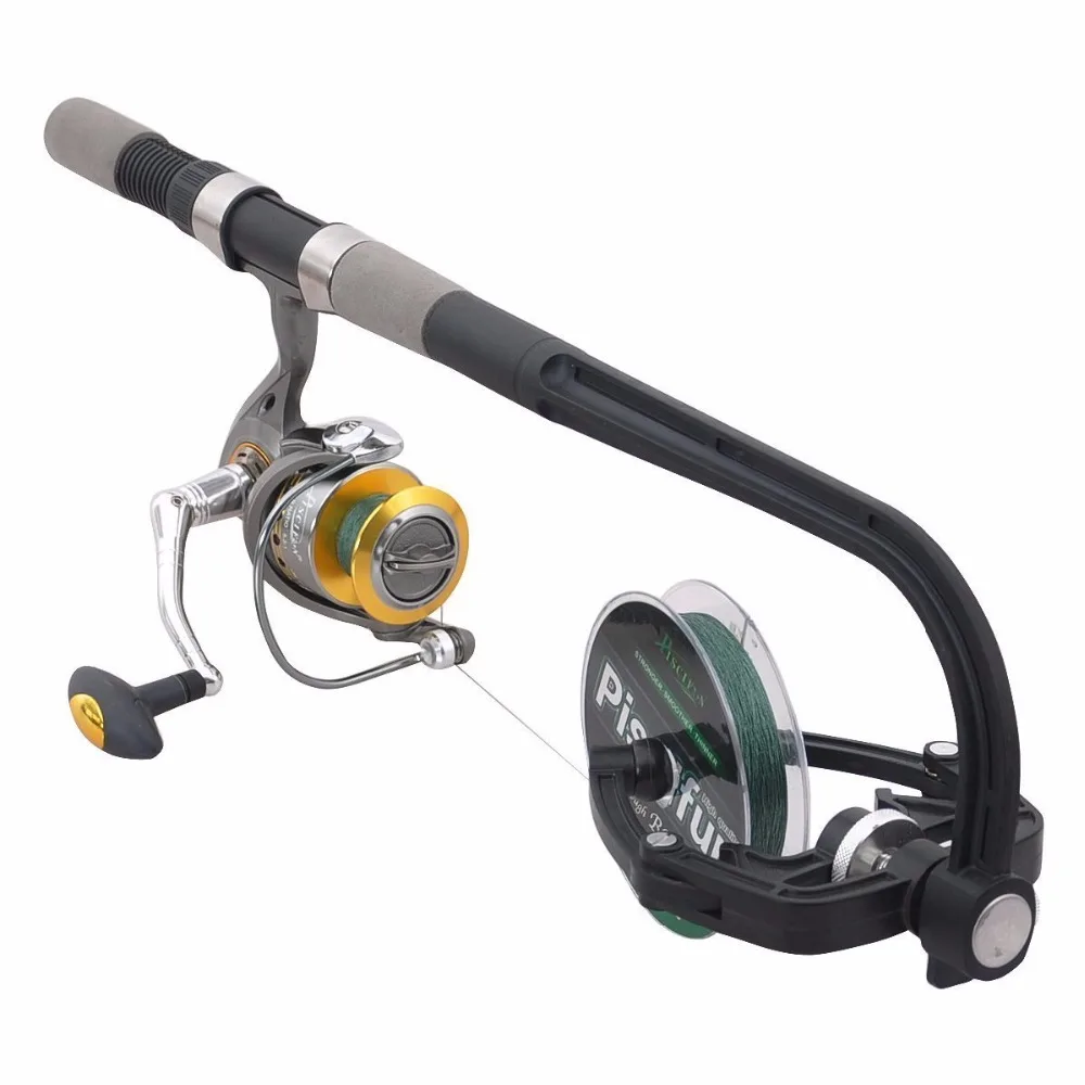 Machine  Reel Spool Spooling Fishing Line Winder Spooler