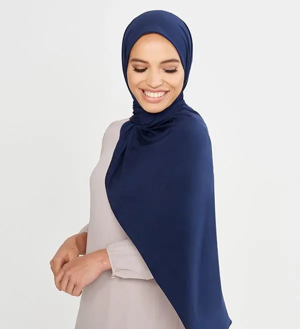 Wholesale High Quality Stretchy Plain Hijab Headscarves Women Stoles Jersey Wrap Muslim Jersey Scarf Hijab