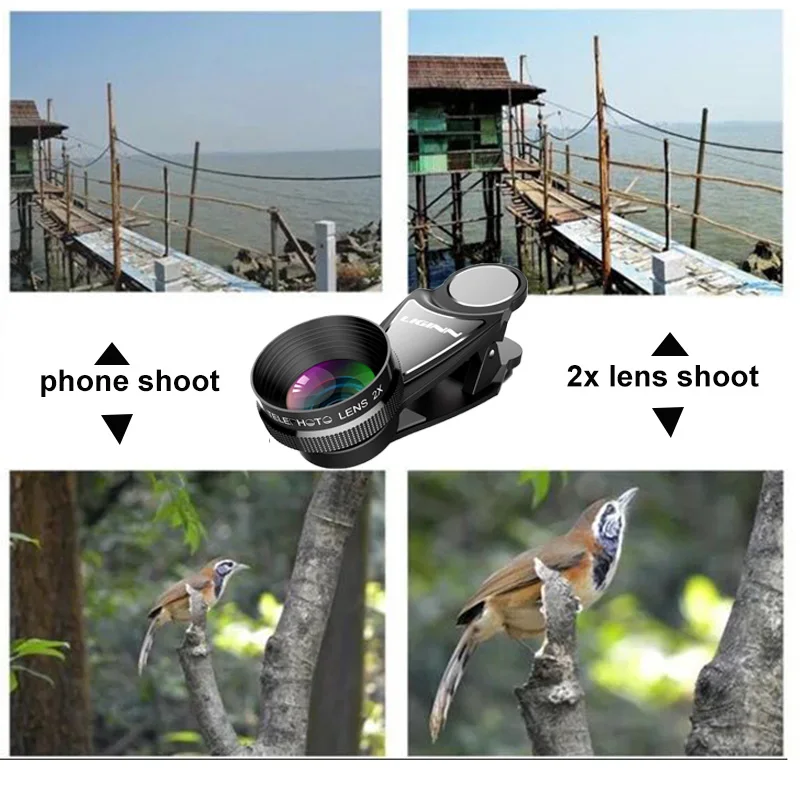 Профессиональный объектив LIGINN для камеры 2x телефото зум-объектив 70 мм Объективы для мобильного телефона для iphone 6s