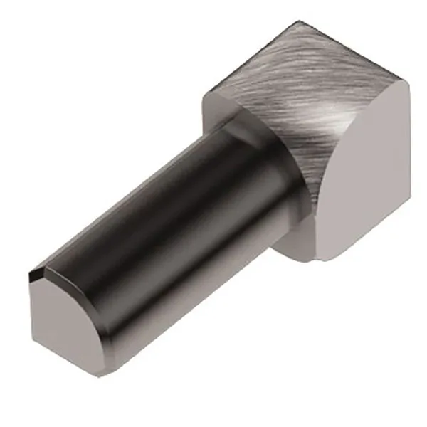 Brushed Stainless Steel Aluminium Trim Edge Profiles 1/4 in. x 8 ft. 2-1/2 in.Square Edge Tile Edging Trim