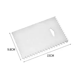 Тележка для выпечки из нержавеющей стали скребок и торта-Для Fondant (сахарная), глазурь, миксер для теста, печенья и сахара с инструмент для украшения торта