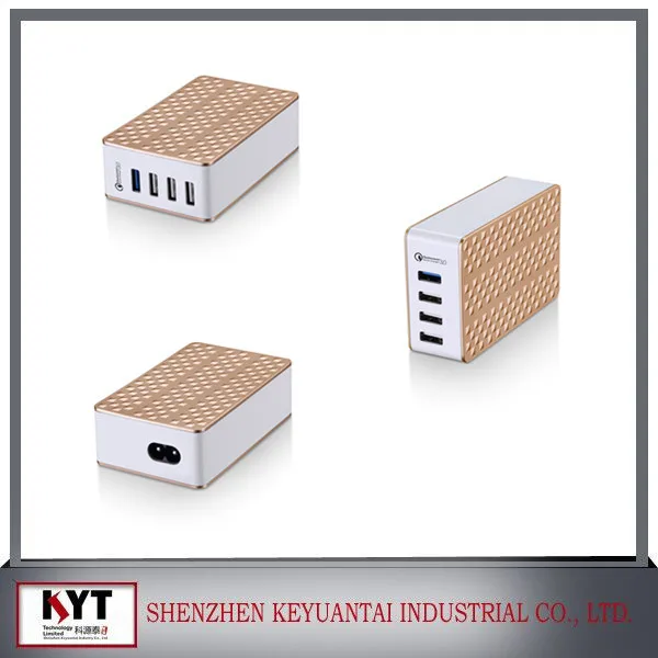 Быстрое Зарядное Устройство 3.0 43 Вт 5V5A + КК 3.0 4 USB Зарядное Устройство Адаптер Путешествия Адаптер