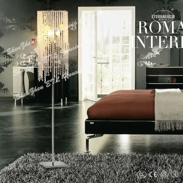 2013 новейшие известных фантазии deocrative современная вилла кристалла этаёе люстра лампы из китая etl50008