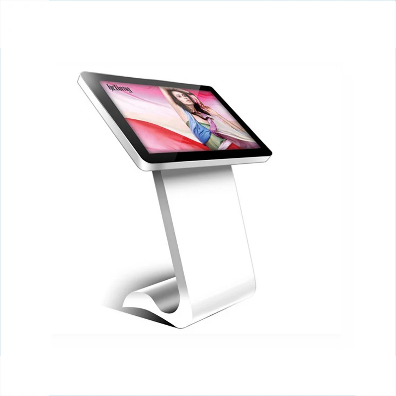 55 Inch Totem LCD with Multi Point Touch Screen,battery lcd advertising display