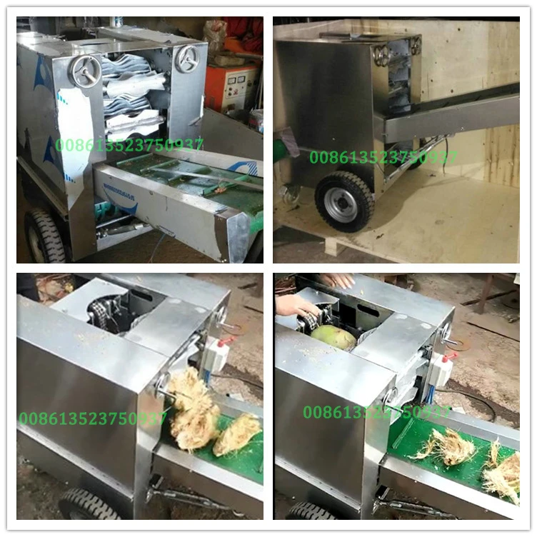 young coconut peeling machine