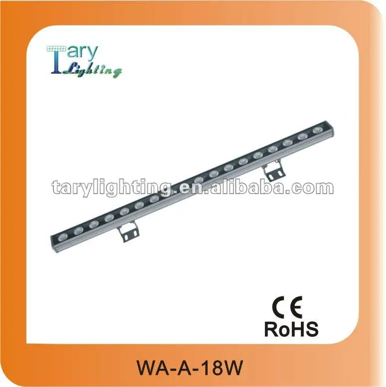 18 Вт Высокая мощность IP65 DMX512 светодиодный настенный светильник CE & ROHS