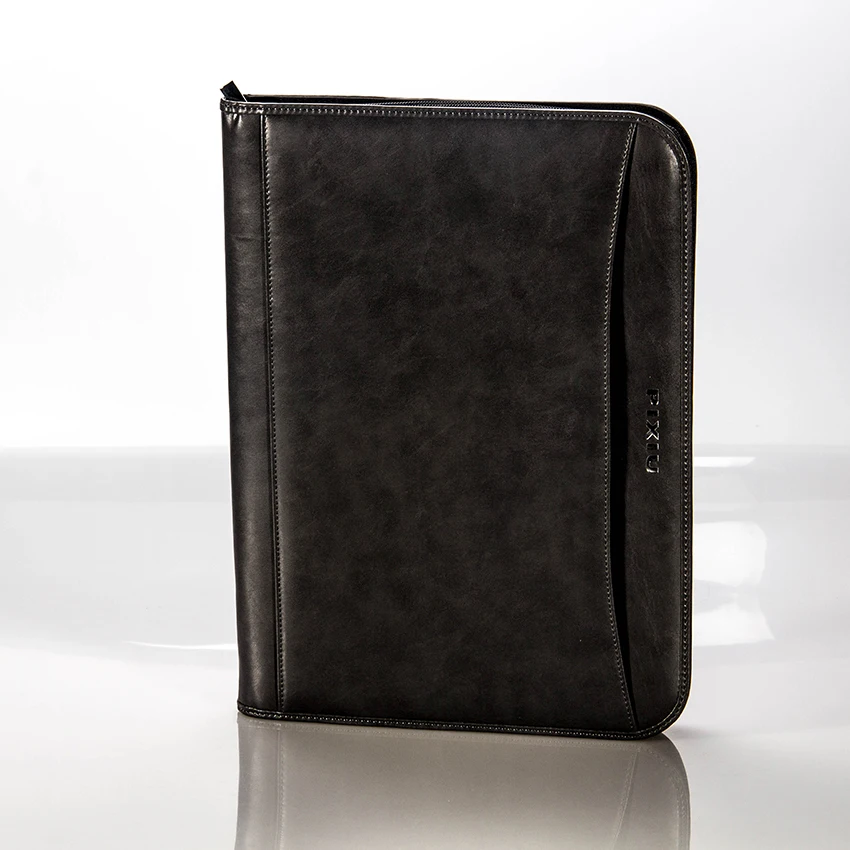 Leather Presentation Folder A4 Conference File Holder