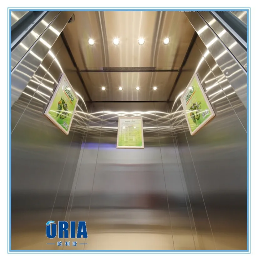 ORIA Modern Home Lift (VE-1) Mordenized Hydraulic and AC Drive Small Passenger Elevator for Apartments and Sightseeing Villas