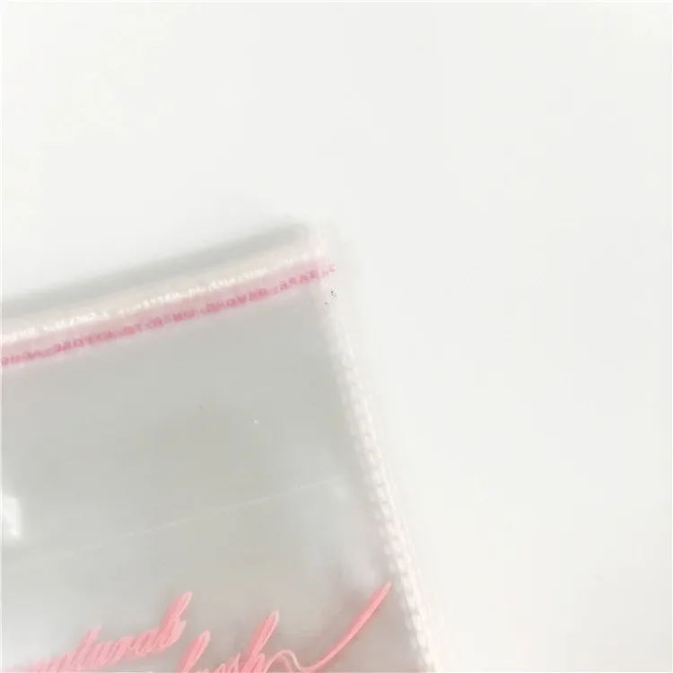 
recycle 100% biodegradable custom size clear OPP plastic self adhesive poly bag 