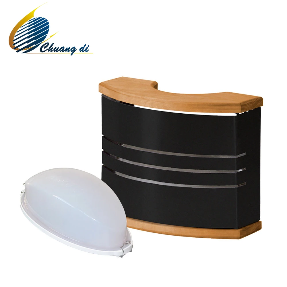 Сауна Harvia из нержавеющей стали и дерева