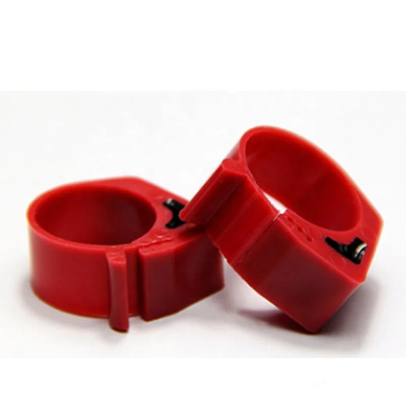 High quality 134.2khz 125khz 20mm LF FDX-B RFID foot rings for pigeon racing,bird,chicken,fowl
