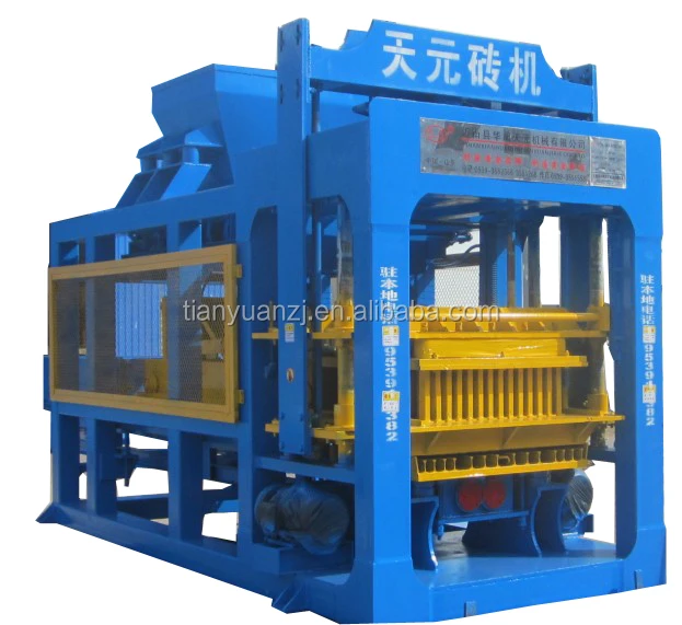 block pave machine / concrete interlocking making machine QTY8-15 machine to make concrete blocks