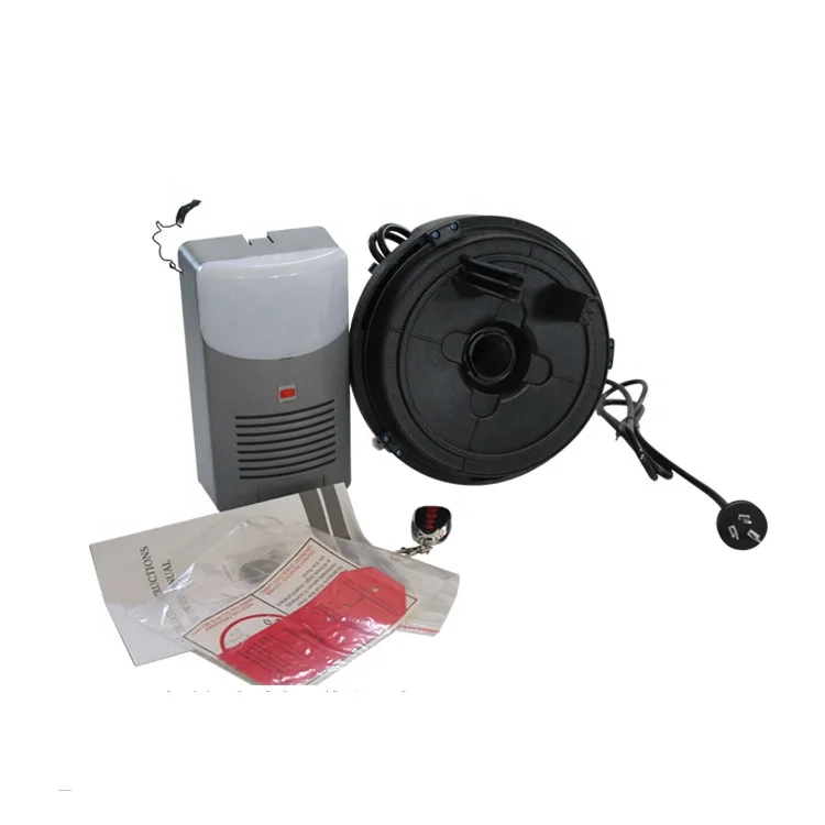 Автоматический секционный роликовый дверной нож с рельсовой дорожкой