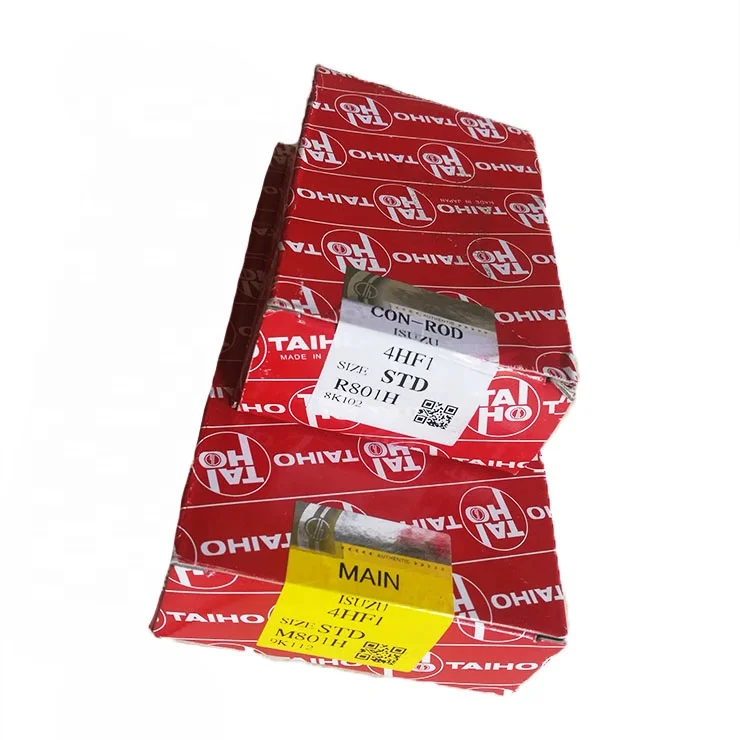 4HG1 4HG1T подшипник шатуна коленчатый основной подшипник большой конец ПОДШИПНИК металлический комплект R801H STD M801H STD для isuzu