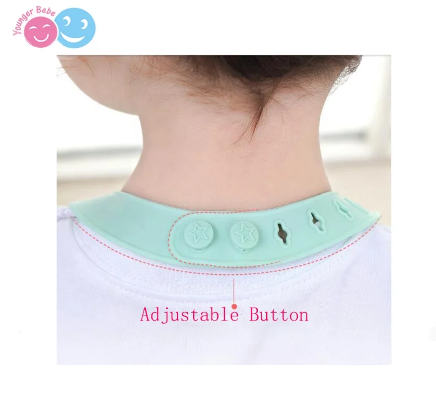 Youngerbebe Новое поступление детские нагрудники водонепроницаемый прочный горячие продаж популярные многоразовые силиконовые для пищевой