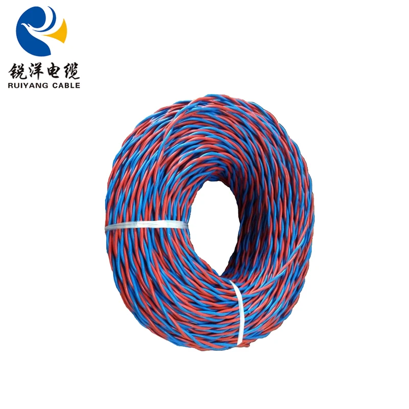 Twin Twisted Cable Pvc Insulated Rvs 2*1.5mm2 Electrical Wire Roll