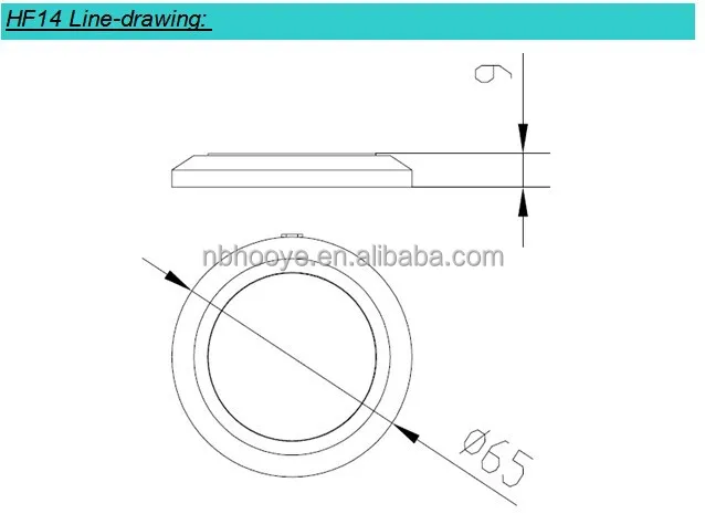 
12VDC Round Set of LED Under Cabinet Kitchen Light for Furniture Light 