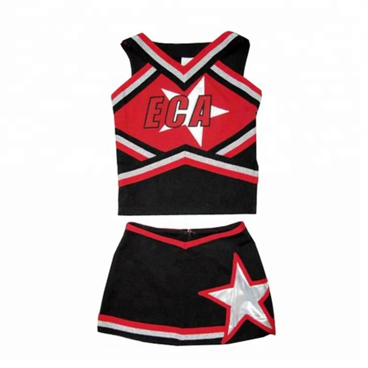 Girls Sexy Cheerleading Jersey Wholesale Cheerleading Uniform Set