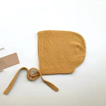 IMF 100% Cashmere Knitted Baby Beanie Hat Baby Gift Photo Props Cashmere Baby Hat