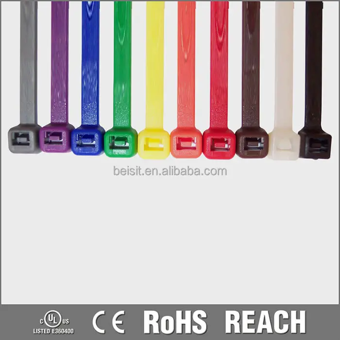 Материал нейлон и Разъемные Типа Толкать Гору Нейлон Кабельные Стяжки