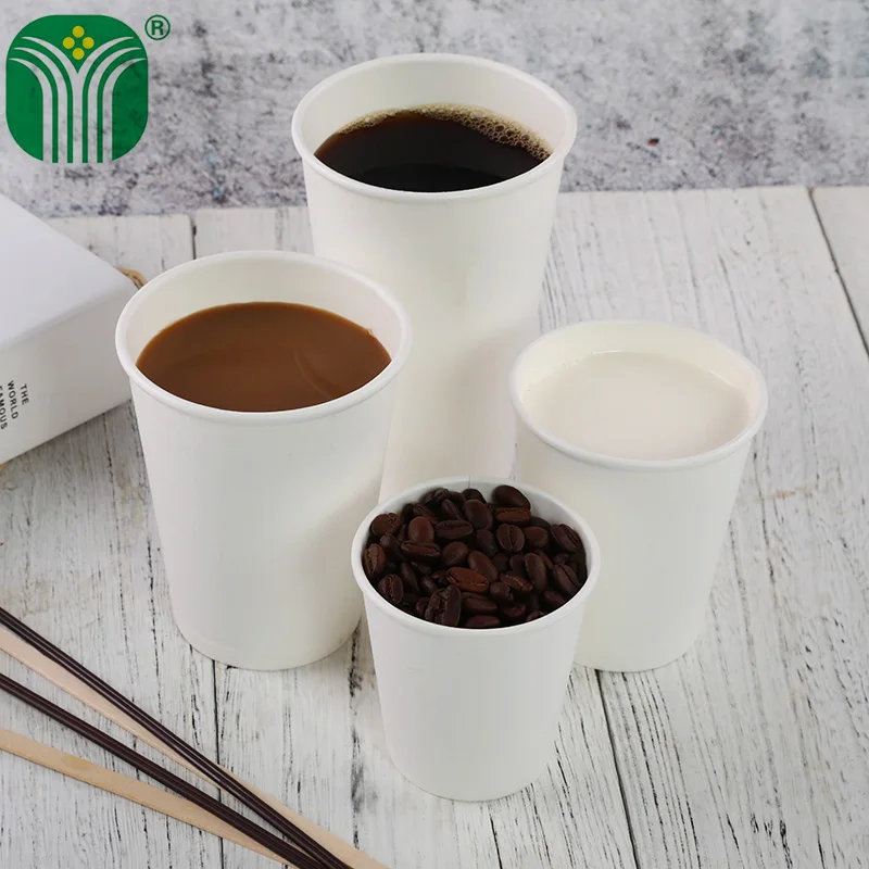 2oz 60ml logo printed eco-friendly mini offset printing disposable single wall coffee hot drink  taste paper cup