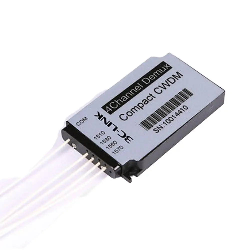 4 Channel Optical Fiber CWDM MUX Demux , Passive CWDM Device For Line Monitoring