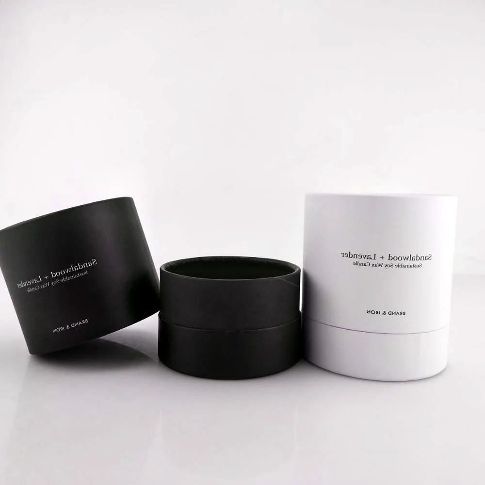 Wholesale custom luxury design cardboard paper candle box candle packaging boxes