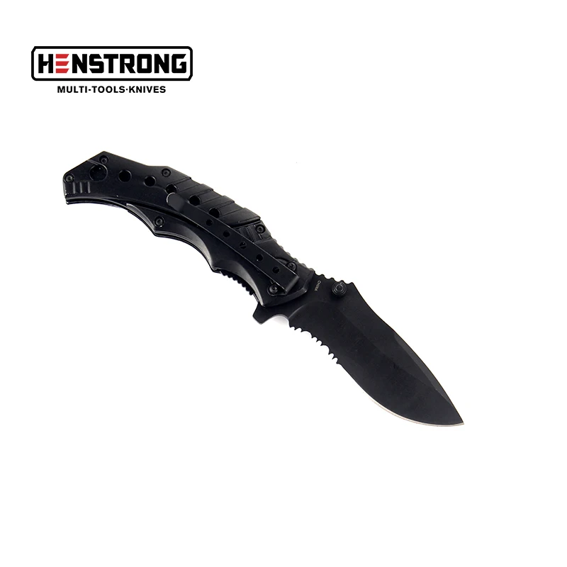 High Grade 420J2 Stainless Steel Drop Point Blade Outdoor Pocket Knife for Camping and Everyday Carry (EDC)