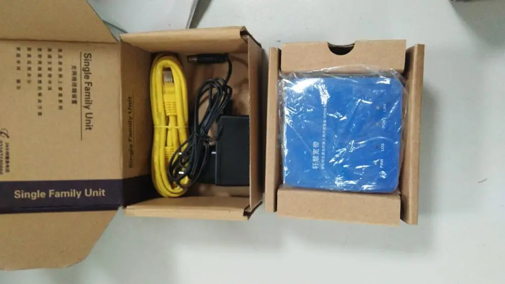 Новый бренд XPON 1GE EPON ONU JZOG-1120 совместимый с HUAWEI ZTE OLT