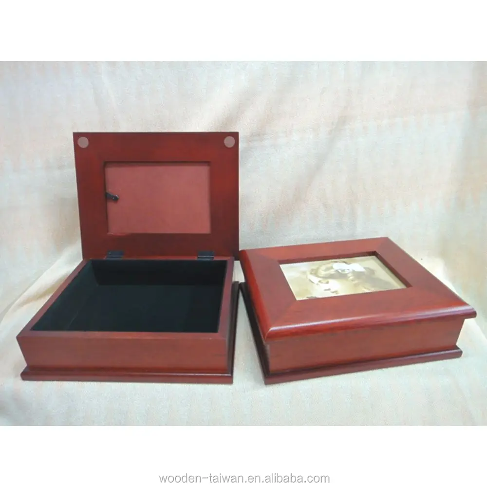 
Dog or Cat bone ash wooden urn 