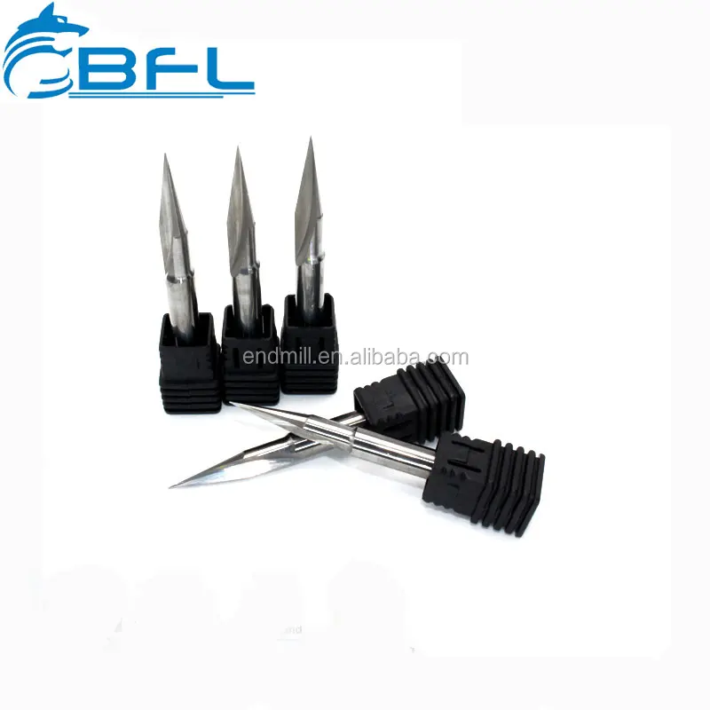 Welded Cutter Stepped Tungsten Carbide Milling Drilling Tools End Mills Cnc Drill Bits v Grooving Cnc Engraving Mill