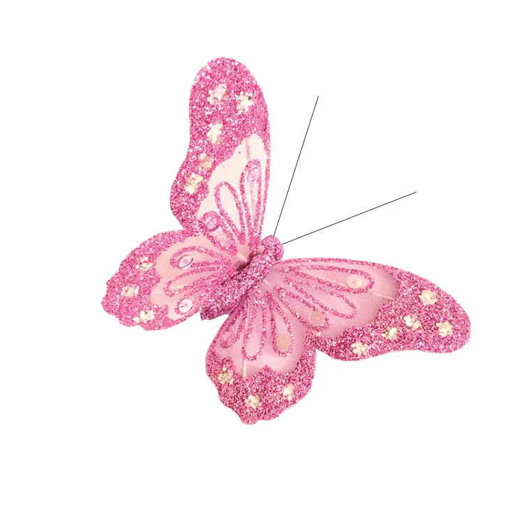 Lifelike artificial butterfly for Christmas