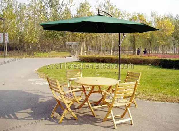 3m outdoor furniture parasol sun shade cantilever banana hanging umbrella
