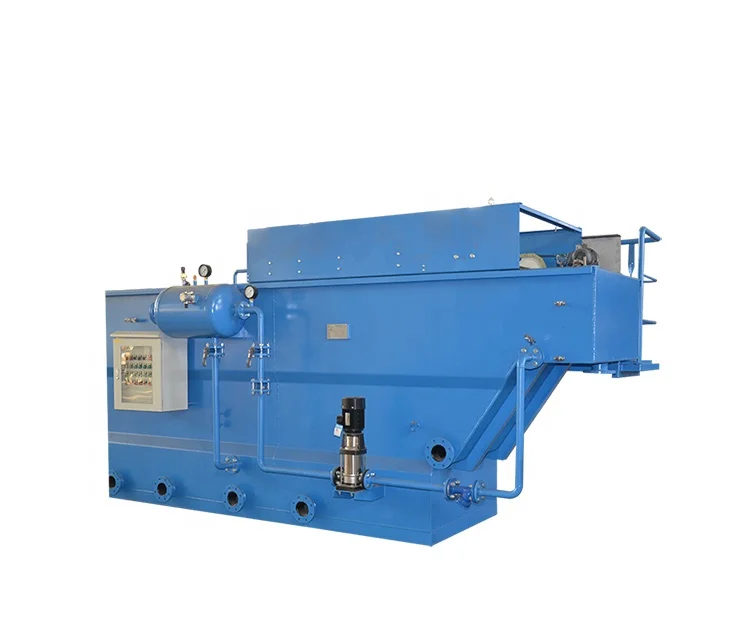 dissolved air flotation in slaughterhouse DAF WWTP used in slaughterhouse wastewater