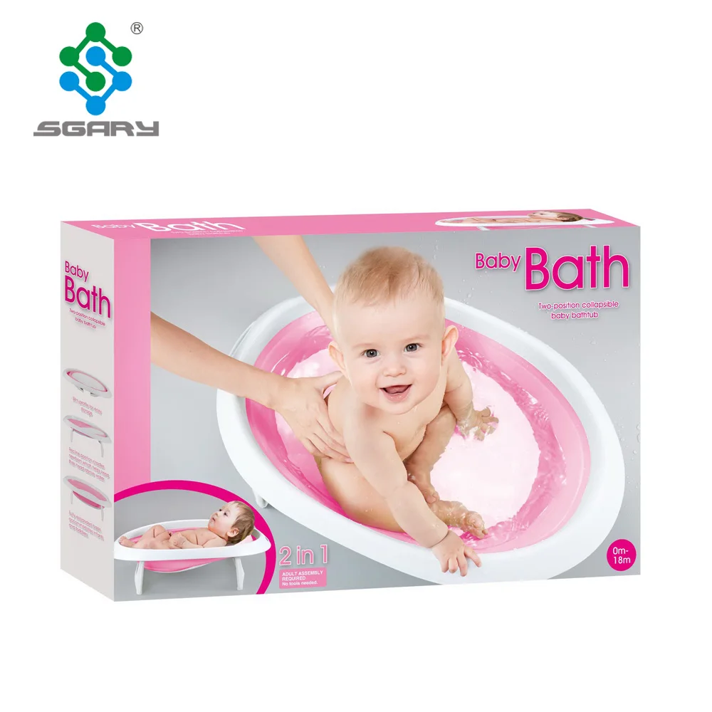 Hot selling portable new born 2 in 1 comfortable little baby bath tub
